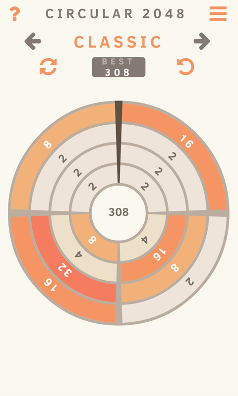 环形2048截图2