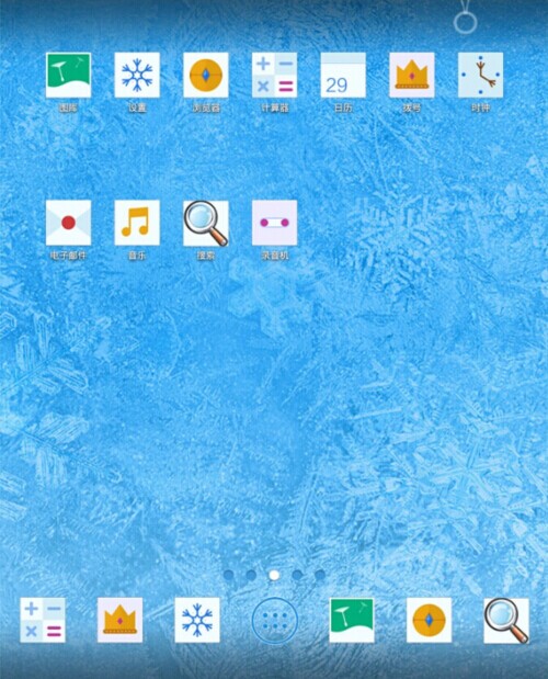 冰雪奇缘frozen平板主题HD截图2