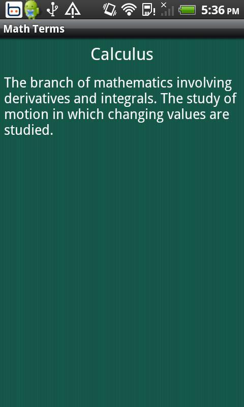 Math Terms截图2