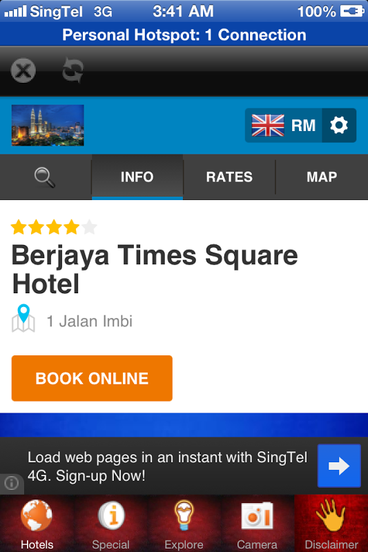 Malaysia Hotel 80% Discount截图5