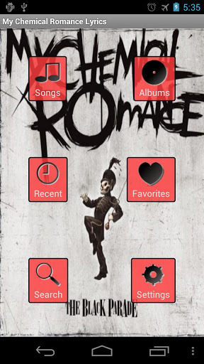 My Chemical Romance Lyrics截图1