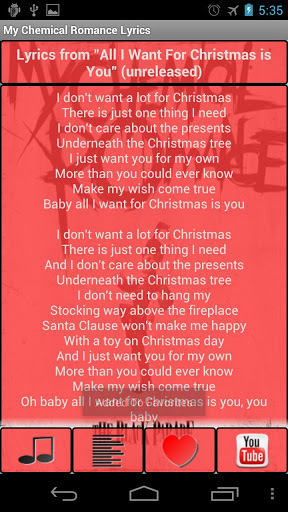 My Chemical Romance Lyrics截图4