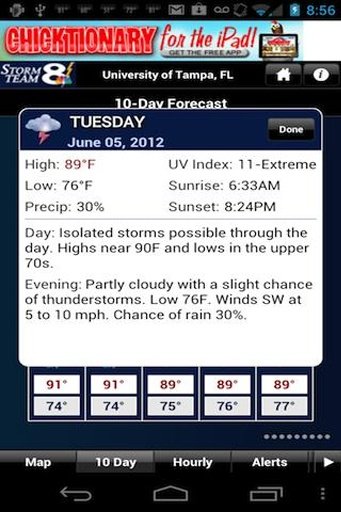 Storm Team 8 Weather MAX截图7