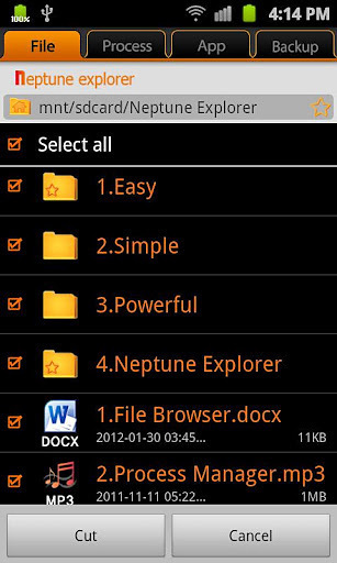 Neptune file explorer截图4