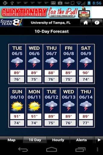 Storm Team 8 Weather MAX截图10