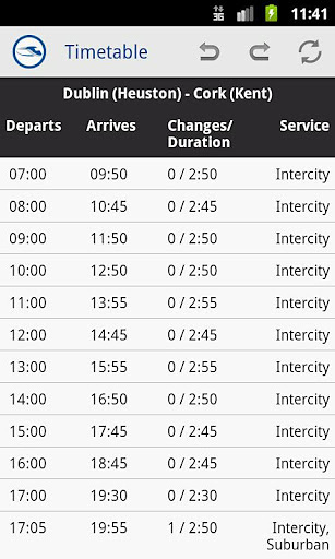 Train Times Ireland截图3