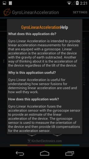 陀螺仪线性加速度 GyroLin...截图4