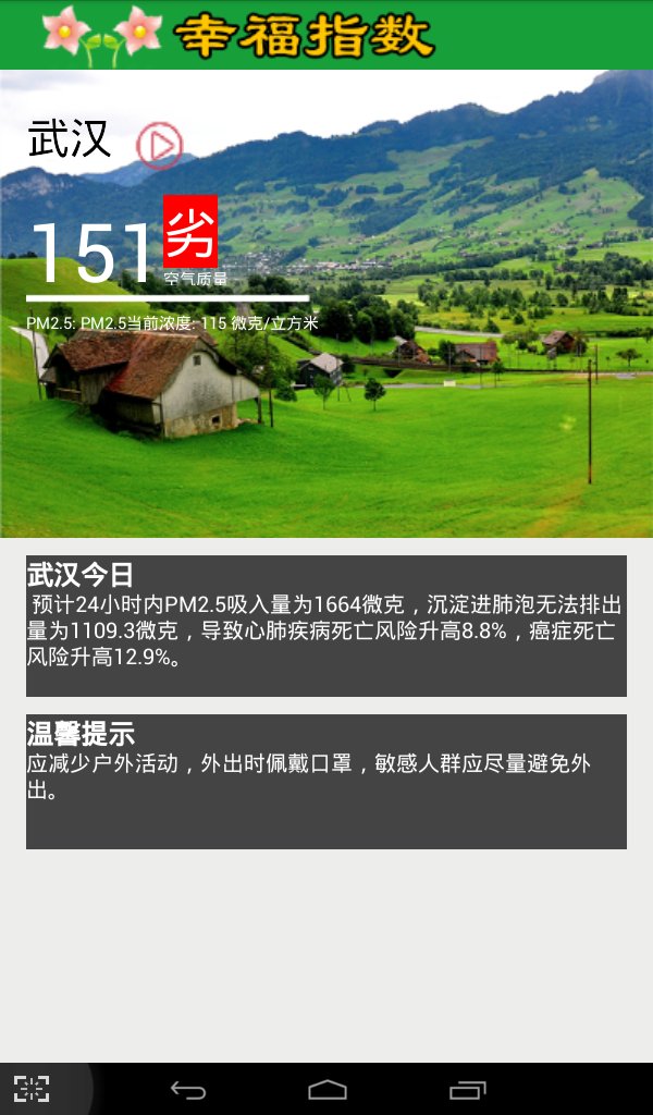 PM雾霾播报截图7