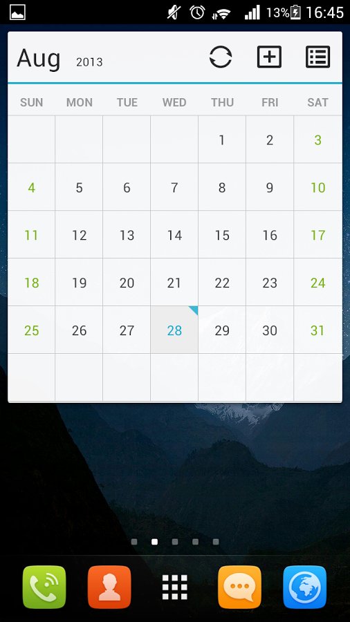 GO Calendar+截图1