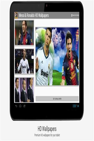 Messi and Ronaldo HD Wallpapers截图3