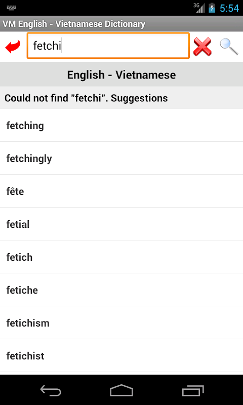 VM English - Vietnamese Dictionary截图5