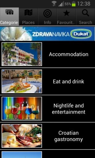 Croatian tourist navigator截图10