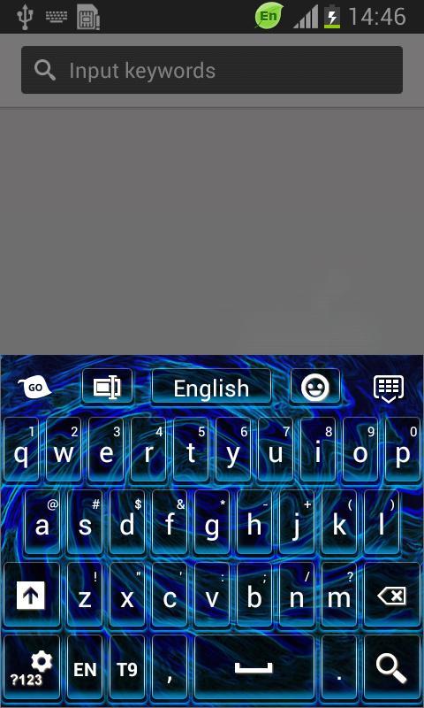 Neon Ripples Keyboard截图2