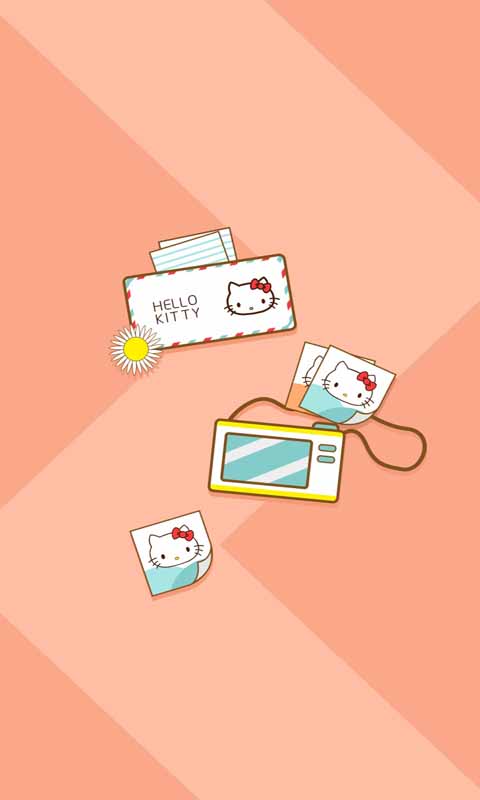 Hello kitty动态壁纸锁屏截图2