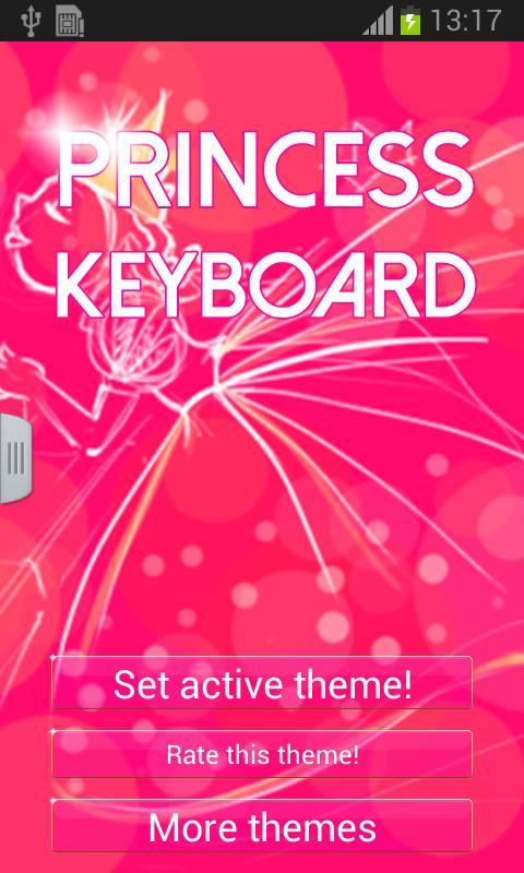 Princess Keyboard截图1