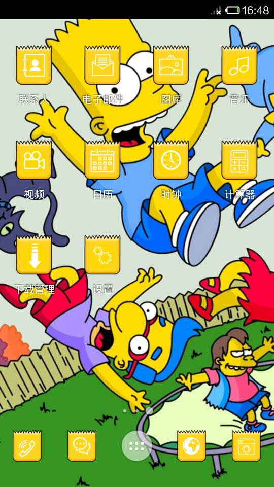 辛普森-Show桌面主题截图3