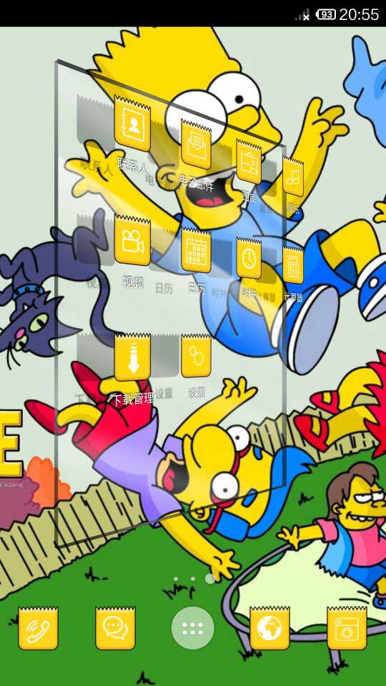辛普森-Show桌面主题截图2