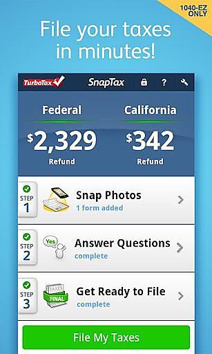 TurboTax SnapTax截图5