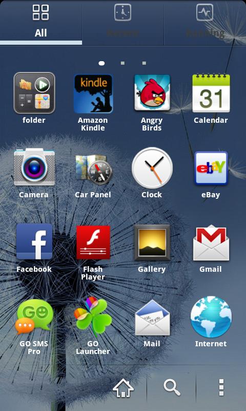 Go Launcher Ex Galaxy S3 Theme截图1