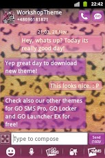 GO短信主题豹 GO SMS Theme Panther截图7