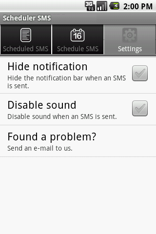 Scheduler SMS LITE截图3