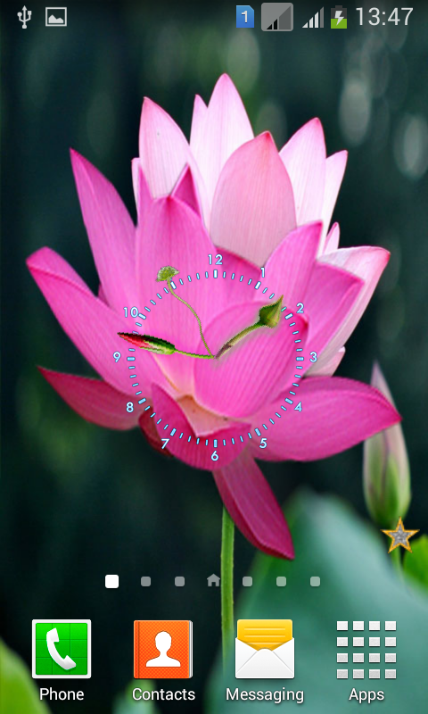 Lotus Flower Clock截图10