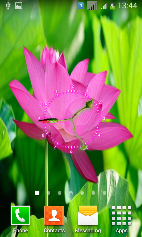 Lotus Flower Clock截图6