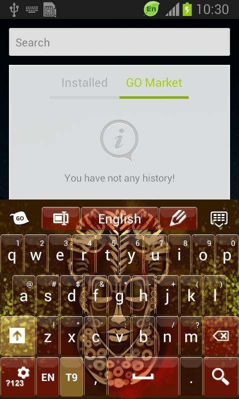 African Mask Keyboard截图2
