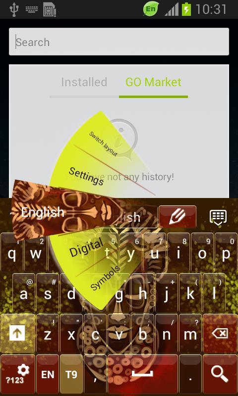 African Mask Keyboard截图3