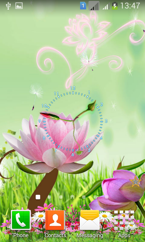 Lotus Flower Clock截图3