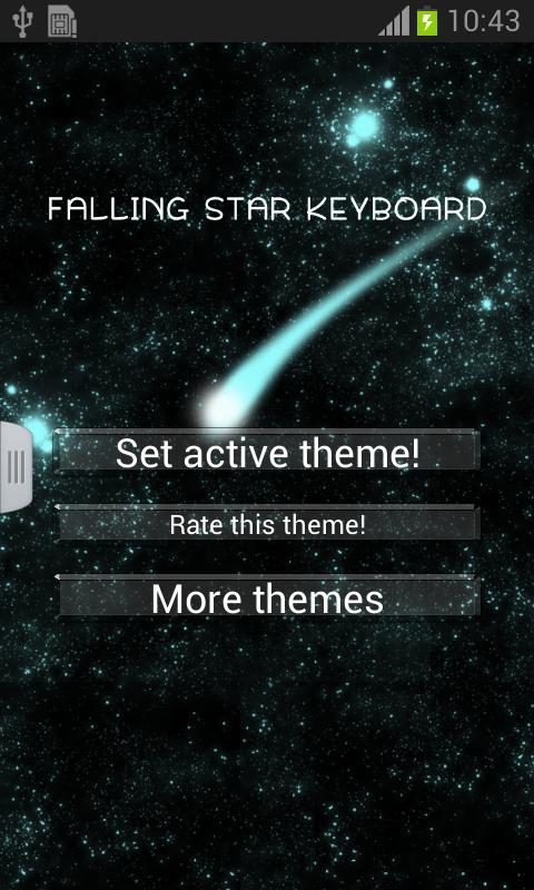 Falling Star Keyboard截图1