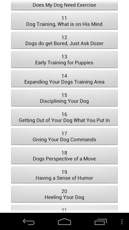 有聲讀物 - 犬訓練截图2