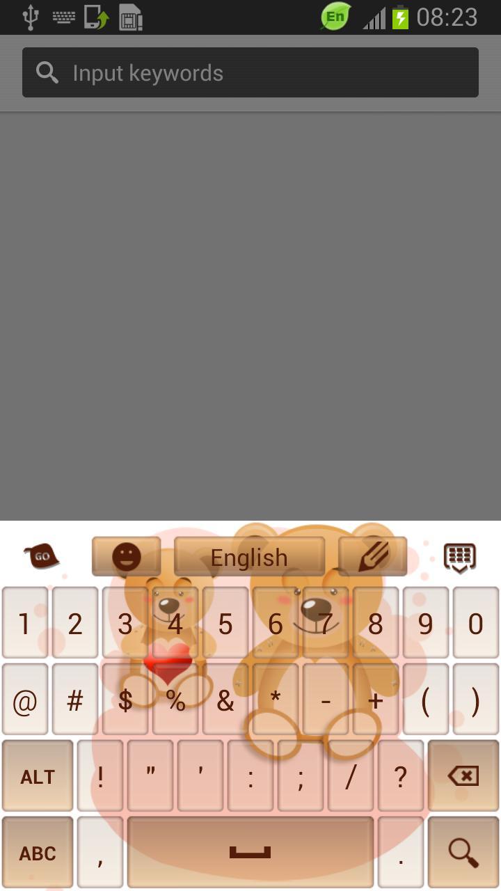 Teddy Bears Keyboard截图5