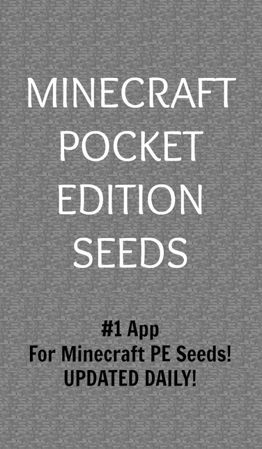 Seeds - Minecraft PE截图1