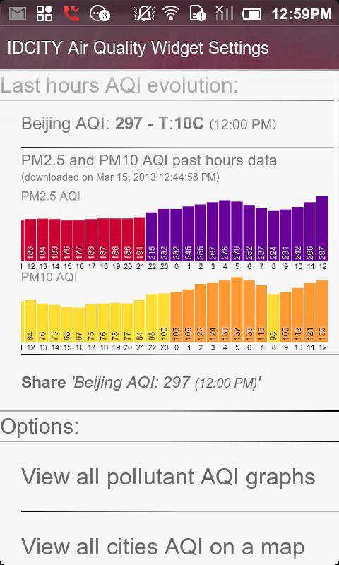 北京空气质量 - Beijing Air Quality截图3