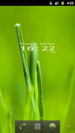 Mono Clock Widget Lite截图4