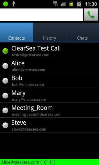 ClearSea - mobile video calls截图2