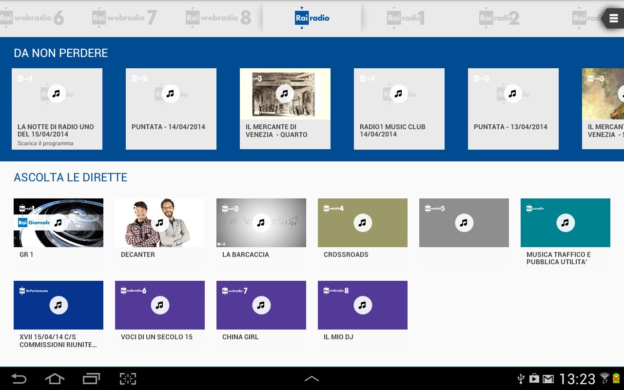 RAI电台截图6