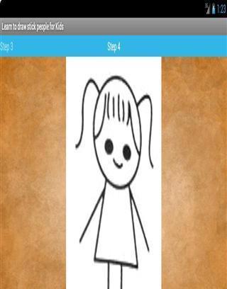 Learn to draw stick people for Kids截图3