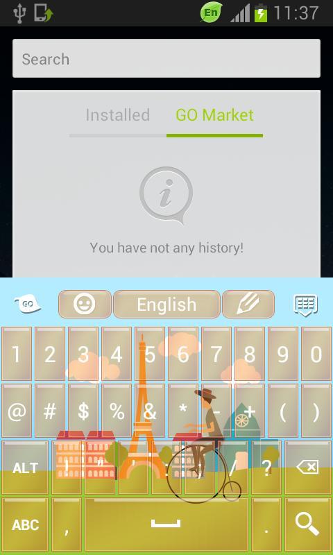 Paris Keyboard Free截图4