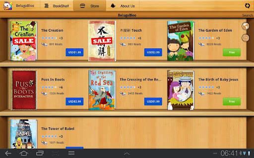 BelugaBloo Kids Bookstore截图2