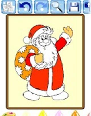 Coloring Book Of Santa Claus截图3