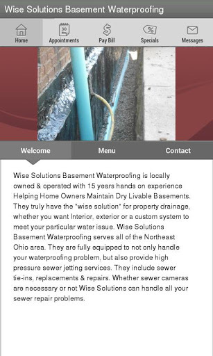 Wise Solutions Basement Waterp截图2