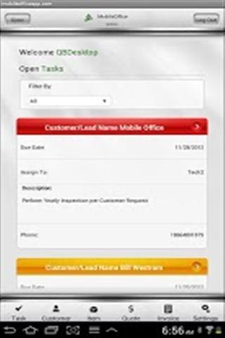 Mobile Office Invoice - Quote截图1