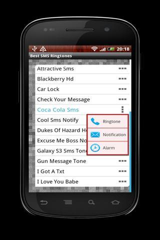 最好的短信铃声 Best SMS Ringtones截图1
