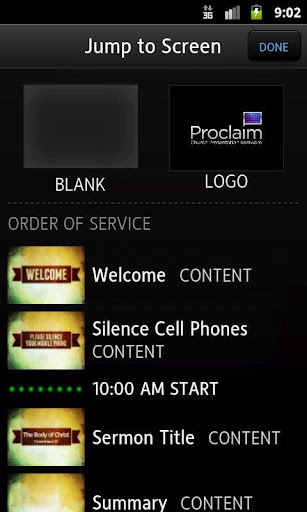 Proclaim Remote截图1