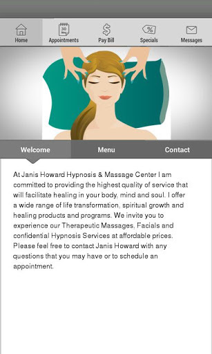 Janis Howard Hypnosis & Massag截图2