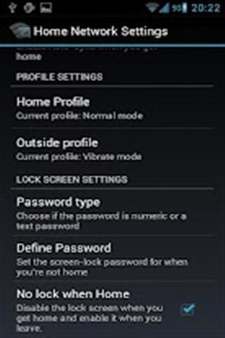 Home Network Settings截图4