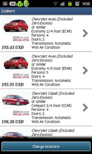 IzziRent Car Rental截图1