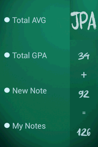 JPA - GPA Calculator截图1